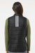 Adidas A573 Womens Full Zip Puffer Vest Black Model Back