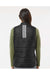 Adidas A573 Womens Full Zip Puffer Vest Black Model Back