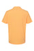 Adidas A574 Mens Pine Tree Moisture Wicking Short Sleeve Polo Shirt Acid Orange/Grey Flat Back