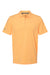Adidas A574 Mens Pine Tree Short Sleeve Polo Shirt Acid Orange/Grey Flat Front
