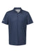 Adidas A574 Mens Pine Tree Short Sleeve Polo Shirt Collegiate Navy Blue/White Flat Front
