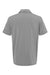 Adidas A574 Mens Pine Tree Short Sleeve Polo Shirt Grey/Black Flat Back