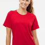Adidas Womens Short Sleeve Crewneck T-Shirt - Power Red - NEW