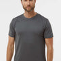 Oakley Mens Team Issue Hydrolix Short Sleeve Crewneck T-Shirt - Forged Iron Grey