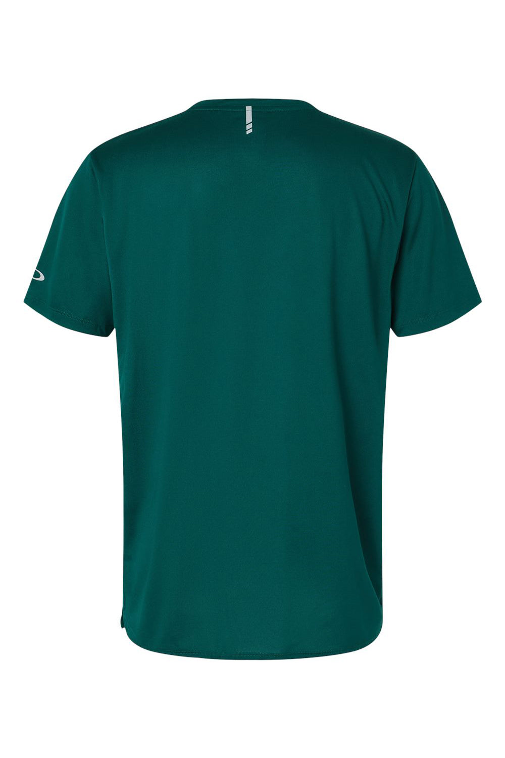 Oakley FOA402991 Mens Team Issue Hydrolix Short Sleeve Crewneck T-Shirt Team Fir Green Flat Back