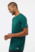 Oakley FOA402991 Mens Team Issue Hydrolix Short Sleeve Crewneck T-Shirt Team Fir Green Model Side