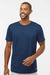 Oakley FOA402991 Mens Team Issue Hydrolix Short Sleeve Crewneck T-Shirt Team Navy Blue Model Front