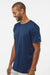 Oakley FOA402991 Mens Team Issue Hydrolix Short Sleeve Crewneck T-Shirt Team Navy Blue Model Side