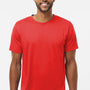 Oakley Mens Team Issue Hydrolix Short Sleeve Crewneck T-Shirt - Team Red