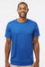 Oakley FOA402991 Mens Team Issue Hydrolix Short Sleeve Crewneck T-Shirt Team Royal Blue Model Front