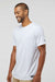 Oakley FOA402991 Mens Team Issue Hydrolix Short Sleeve Crewneck T-Shirt White Model Side