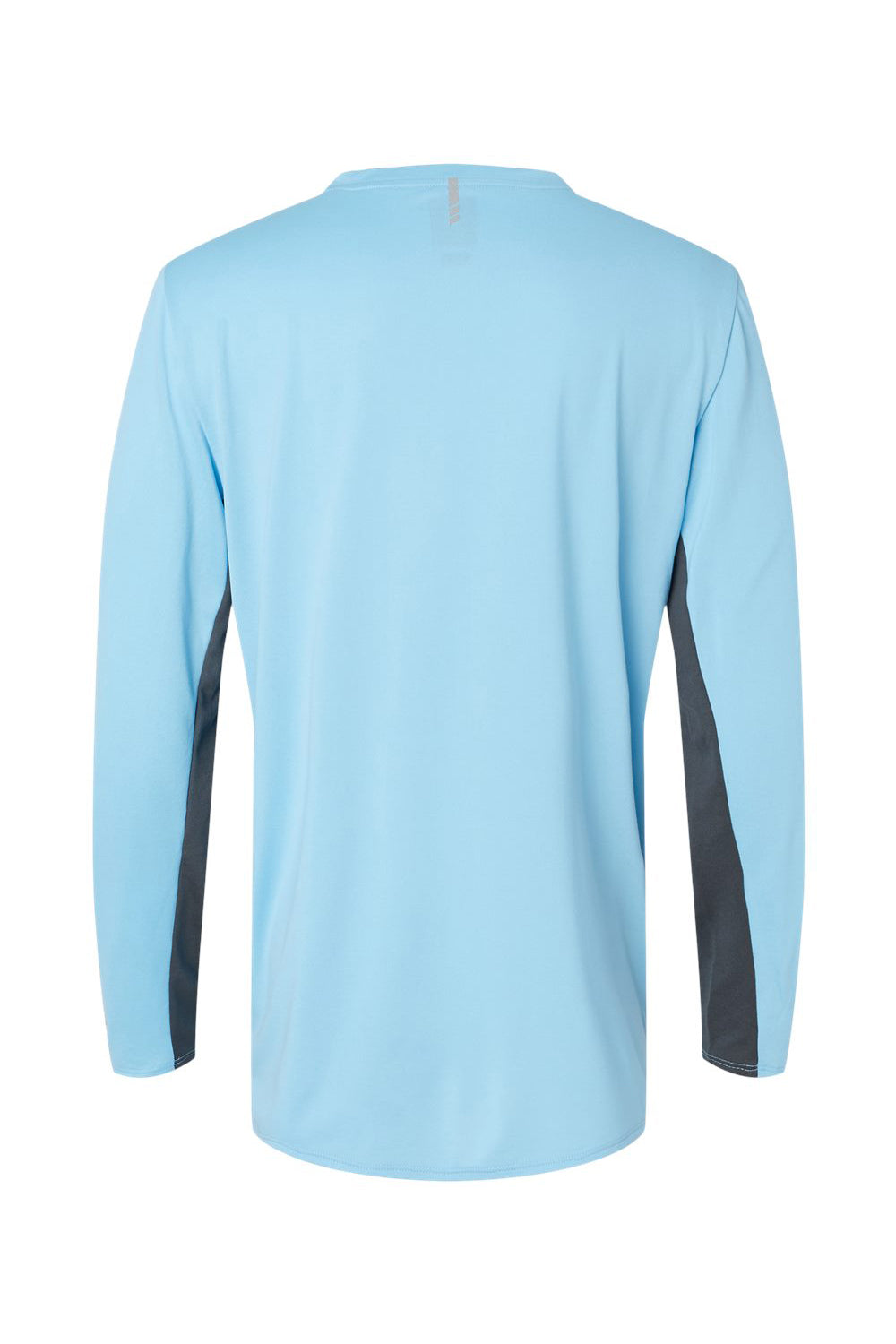 Oakley FOA402992 Mens Team Issue Hydrolix Long Sleeve Crewneck T-Shirt Carolina Blue Flat Back