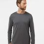 Oakley Mens Team Issue Hydrolix Long Sleeve Crewneck T-Shirt - Forged Iron Grey - NEW