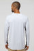 Oakley FOA402992 Mens Team Issue Hydrolix Long Sleeve Crewneck T-Shirt White Model Back