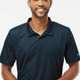 Oakley Mens Team Issue Hydrolix Short Sleeve Polo Shirt - Blackout