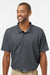 Oakley FOA402993 Mens Team Issue Hydrolix Short Sleeve Polo Shirt Forged Iron Grey Model Front