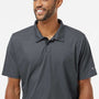 Oakley Mens Team Issue Hydrolix Short Sleeve Polo Shirt - Forged Iron Grey