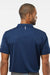Oakley FOA402993 Mens Team Issue Hydrolix Short Sleeve Polo Shirt Team Navy Blue Model Back