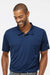 Oakley FOA402993 Mens Team Issue Hydrolix Short Sleeve Polo Shirt Team Navy Blue Model Front