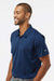 Oakley FOA402993 Mens Team Issue Hydrolix Short Sleeve Polo Shirt Team Navy Blue Model Side