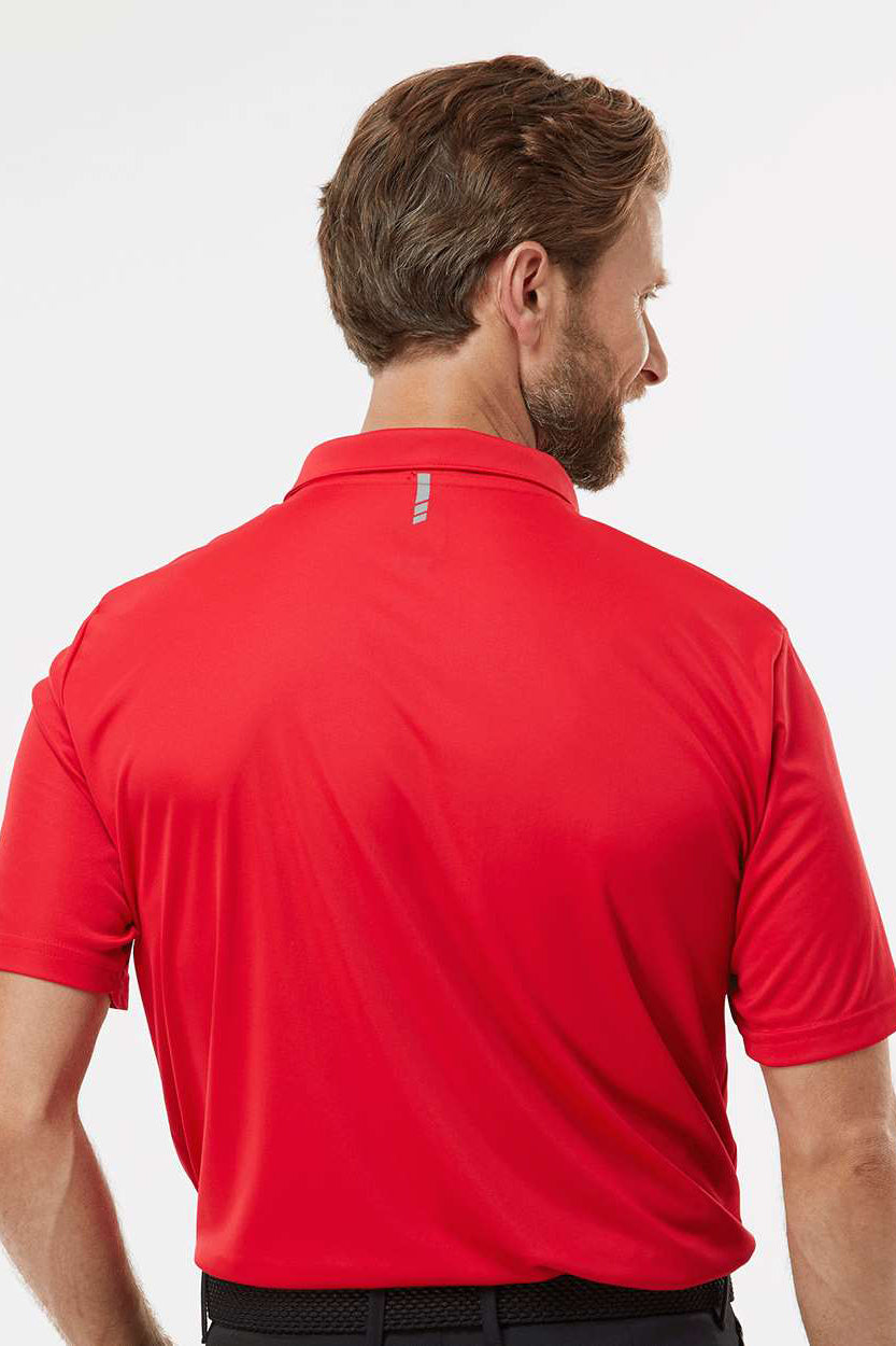 Oakley FOA402993 Mens Team Issue Hydrolix Short Sleeve Polo Shirt Team Red Model Back