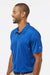 Oakley FOA402993 Mens Team Issue Hydrolix Short Sleeve Polo Shirt Team Royal Blue Model Side