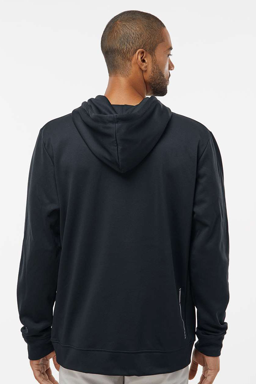 Oakley FOA402994 Mens Team Issue Hydrolix Hooded Sweatshirt Hoodie w/ Pouch Pocket Blackout Model Back