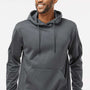 Oakley Mens Team Issue Hydrolix Hooded Sweatshirt Hoodie w/ Pouch Pocket - Forged Iron Grey