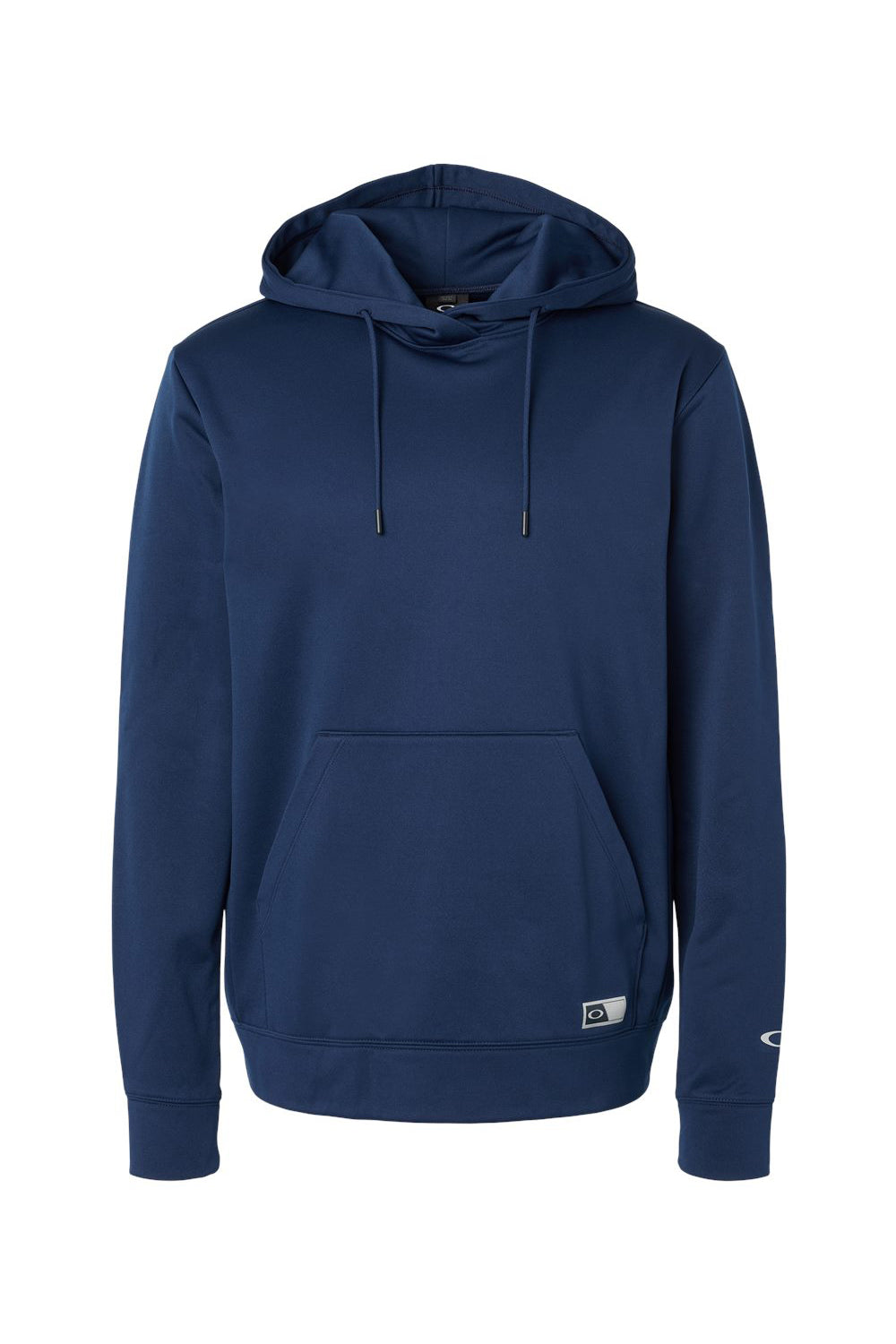 Oakley FOA402994 Mens Team Issue Hydrolix Hooded Sweatshirt Hoodie w/ Pouch Pocket Team Navy Blue Flat Front