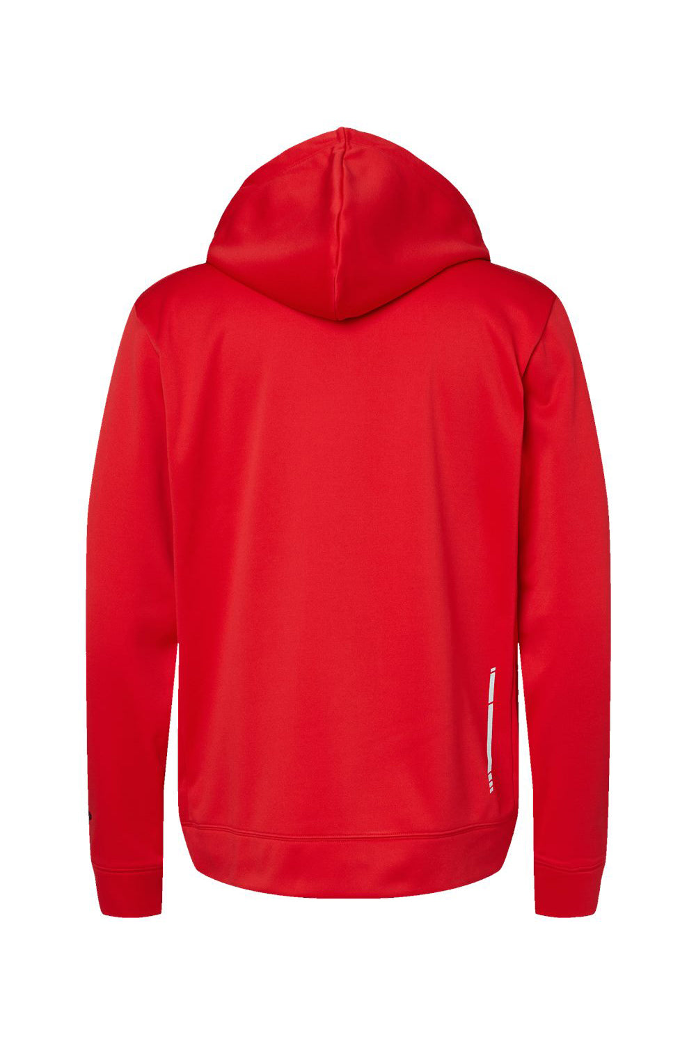 Oakley FOA402994 Mens Team Issue Hydrolix Hooded Sweatshirt Hoodie Team Red Flat Back