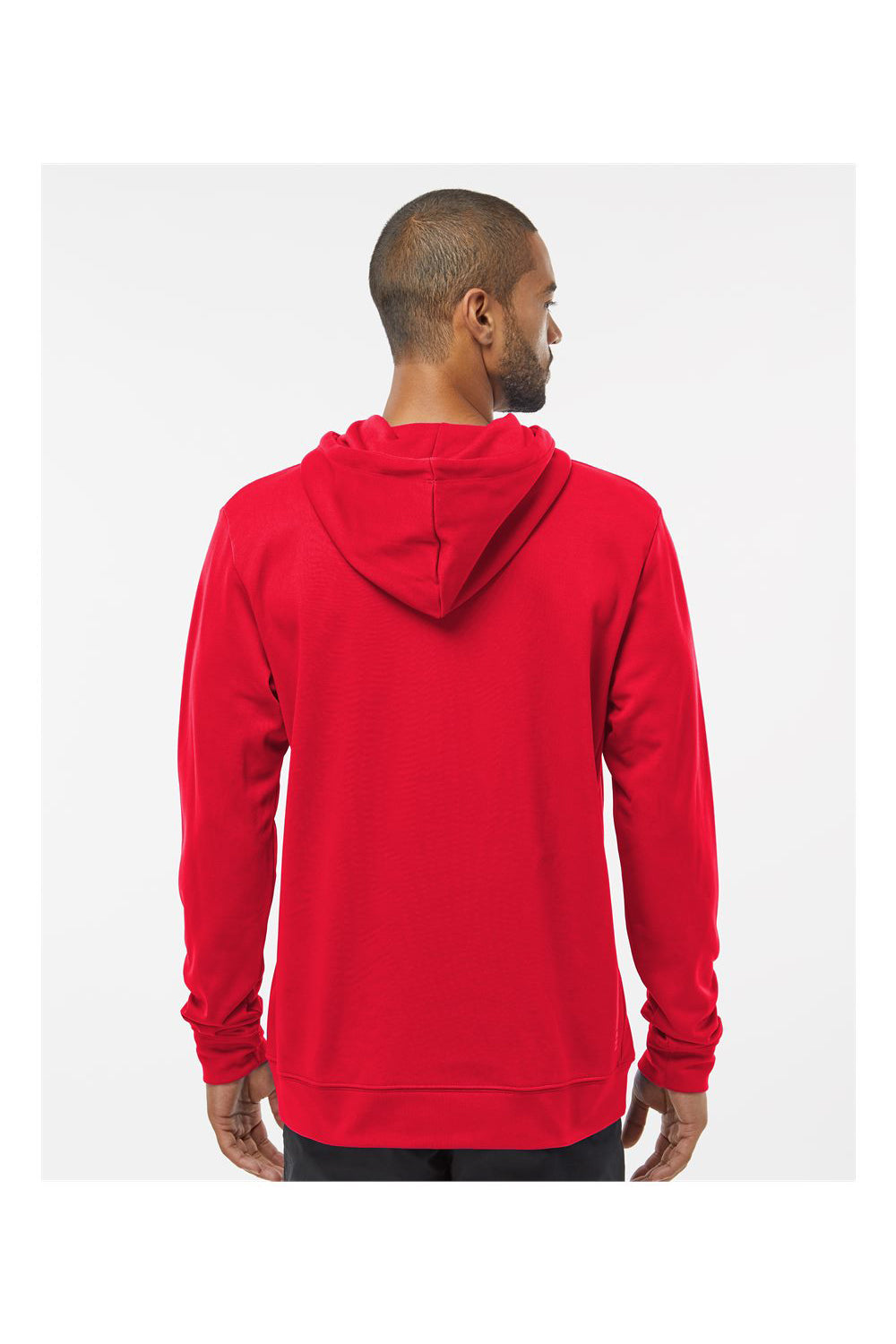 Oakley FOA402994 Mens Team Issue Hydrolix Hooded Sweatshirt Hoodie Team Red Model Back