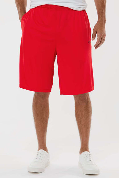 Oakley FOA402995 Mens Team Issue Hydrolix Shorts w/ Pockets Team Red Model Front