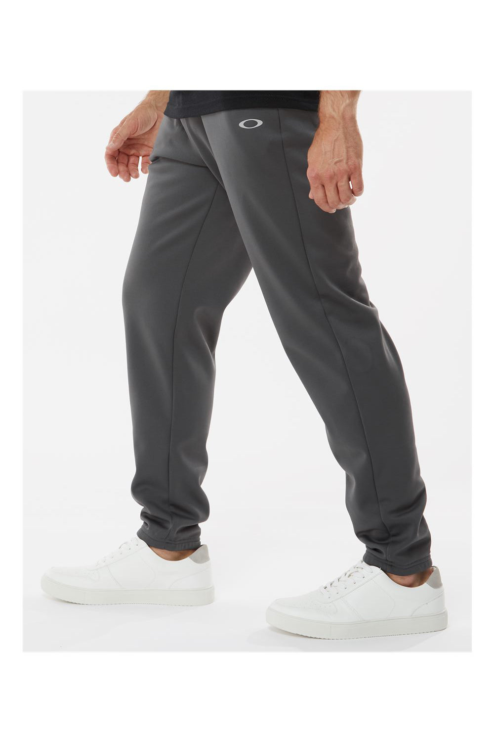 Oakley FOA402996 Mens Team Issue Enduro Hydrolix Sweatpants w/ Pockets Forged Iron Grey Model Side