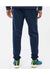 Oakley FOA402996 Mens Team Issue Enduro Hydrolix Sweatpants w/ Pockets Team Navy Blue Model Back