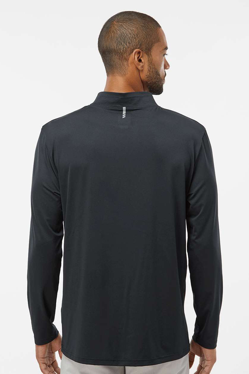 Oakley FOA402997 Mens Team Issue Podium 1/4 Zip Sweatshirt Blackout Model Back