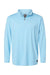 Oakley FOA402997 Mens Team Issue Podium 1/4 Zip Sweatshirt Carolina Blue Flat Front