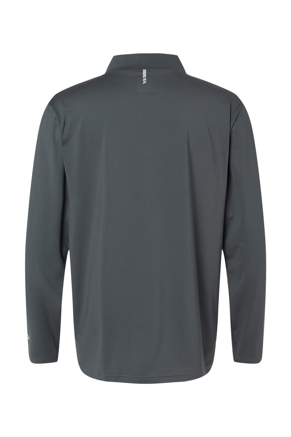 Oakley FOA402997 Mens Team Issue Podium 1/4 Zip Sweatshirt Forged Iron Grey Flat Back