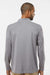 Oakley FOA402997 Mens Team Issue Podium 1/4 Zip Sweatshirt Heather Granite Grey Model Back