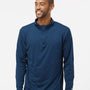 Oakley Mens Team Issue Podium 1/4 Zip Sweatshirt - Team Navy Blue - NEW