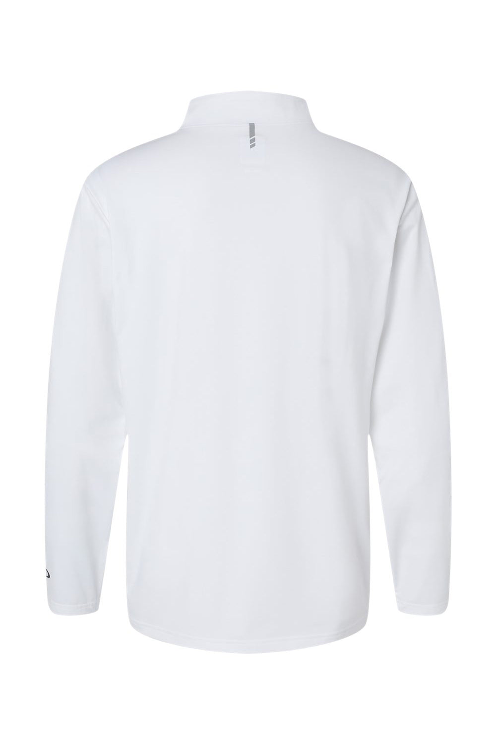 Oakley FOA402997 Mens Team Issue Podium 1/4 Zip Sweatshirt White Flat Back