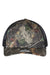 Richardson Hats 112P Mens Printed Snapback Trucker Hat Mossy Oak Country DNA/Black Flat Front