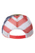 Kati Hats S700M Mens Printed Mesh Snapback Trucker Hat All Purpose/USA Flag Flat Back