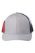 Kati Hats S700M Mens Printed Mesh Snapback Trucker Hat Heather Grey/Texas Flag Flat Front