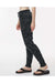 Independent Trading Co. PRM20PNT Womens California Wave Wash Sweatpants w/ Pockets Heather Black Camo Model Side