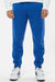 Independent Trading Company IND20PNT Mens Fleece Sweatpants w/ Pockets Royal Blue Model Front