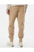 Independent Trading Co. IND20PNT Mens Fleece Sweatpants w/ Pockets Sandstone Brown Model Back