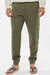 Independent Trading Company IND20PNT Mens Fleece Sweatpants w/ Pockets Army Green Model Front