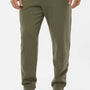 Independent Trading Company Mens Fleece Sweatpants w/ Pockets - Army Green