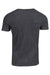 Threadfast Apparel 102A Mens Short Sleeve Crewneck T-Shirt Black Flat Back
