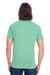 Threadfast Apparel 102A Mens Short Sleeve Crewneck T-Shirt Green Model Back